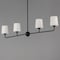 Maxim Lighting Bristol 4-Light Linear Chandelier 12097SWAR - alternate 4